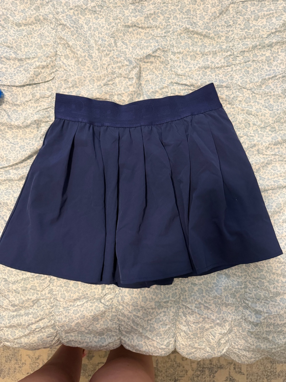 PINK Victoria's Secret Navy Pleated Skort